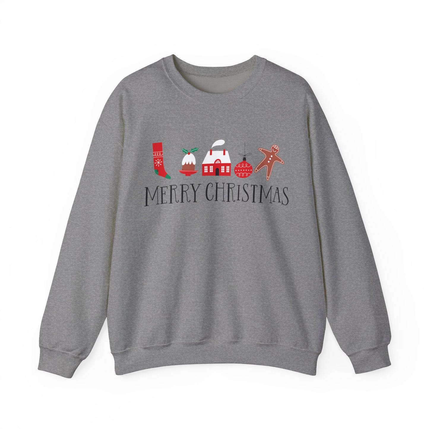 Merry Christmas Unisex Heavy Blend™ Crewneck Sweatshirt