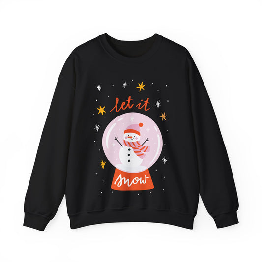 Let it snow  Unisex Heavy Blend™ Crewneck Sweatshirt