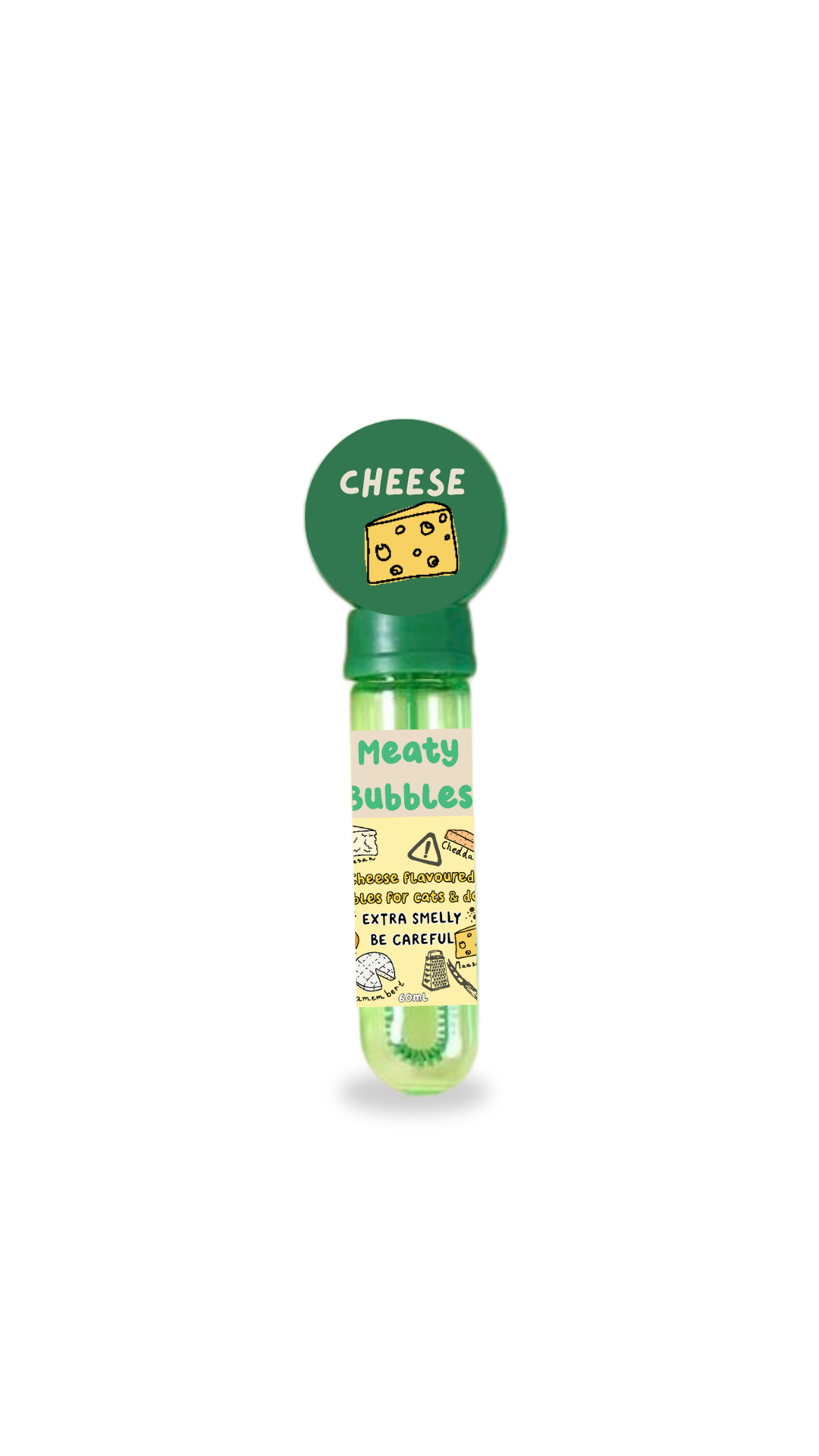 Cheese meaty bubbles new style bottle