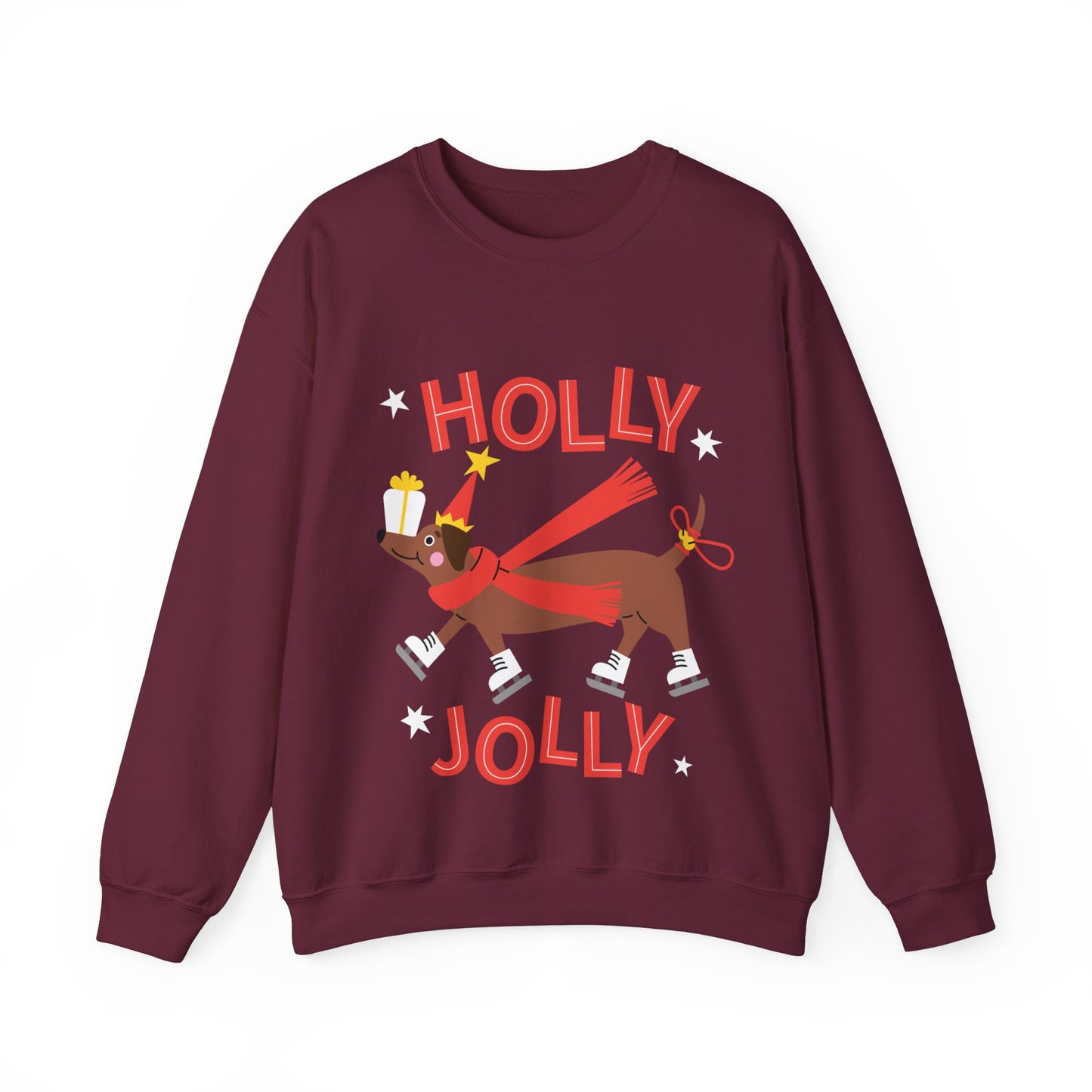 Holly Jolly Unisex Heavy Blend™ Crewneck Sweatshirt