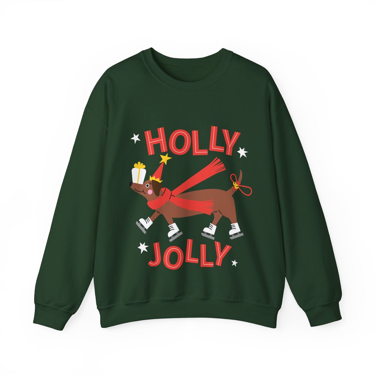 Holly Jolly Unisex Heavy Blend™ Crewneck Sweatshirt