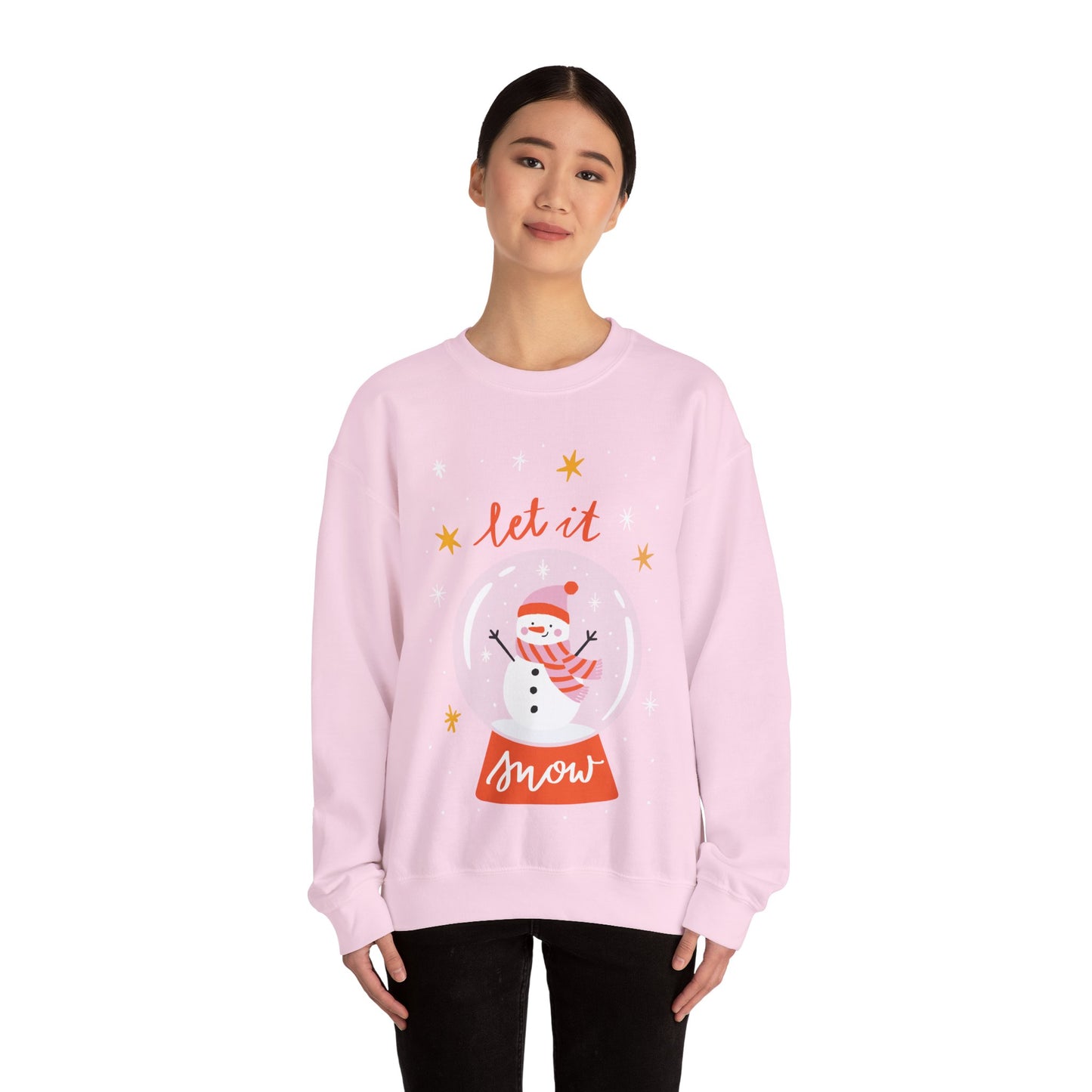 Let it snow  Unisex Heavy Blend™ Crewneck Sweatshirt