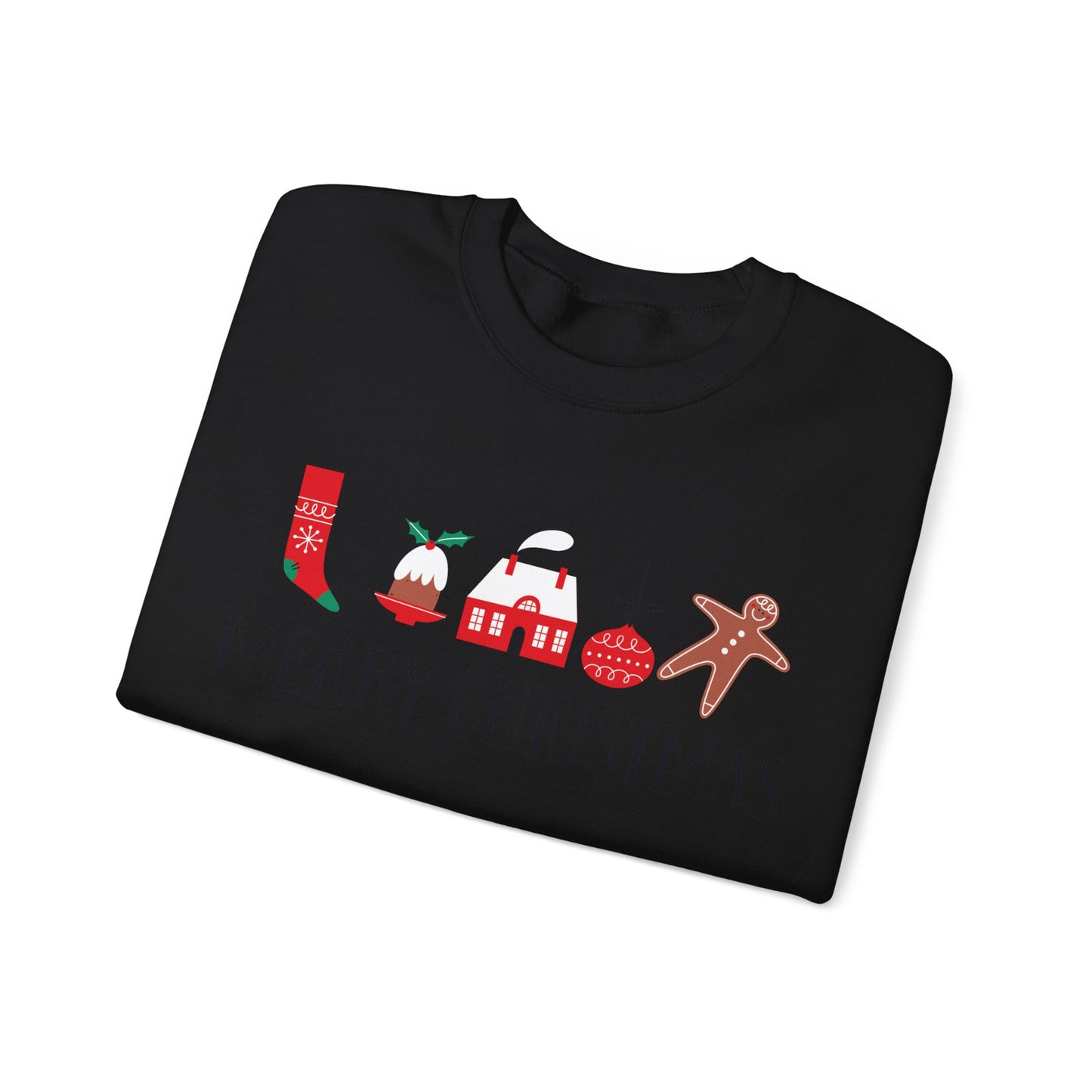 Merry Christmas Unisex Heavy Blend™ Crewneck Sweatshirt