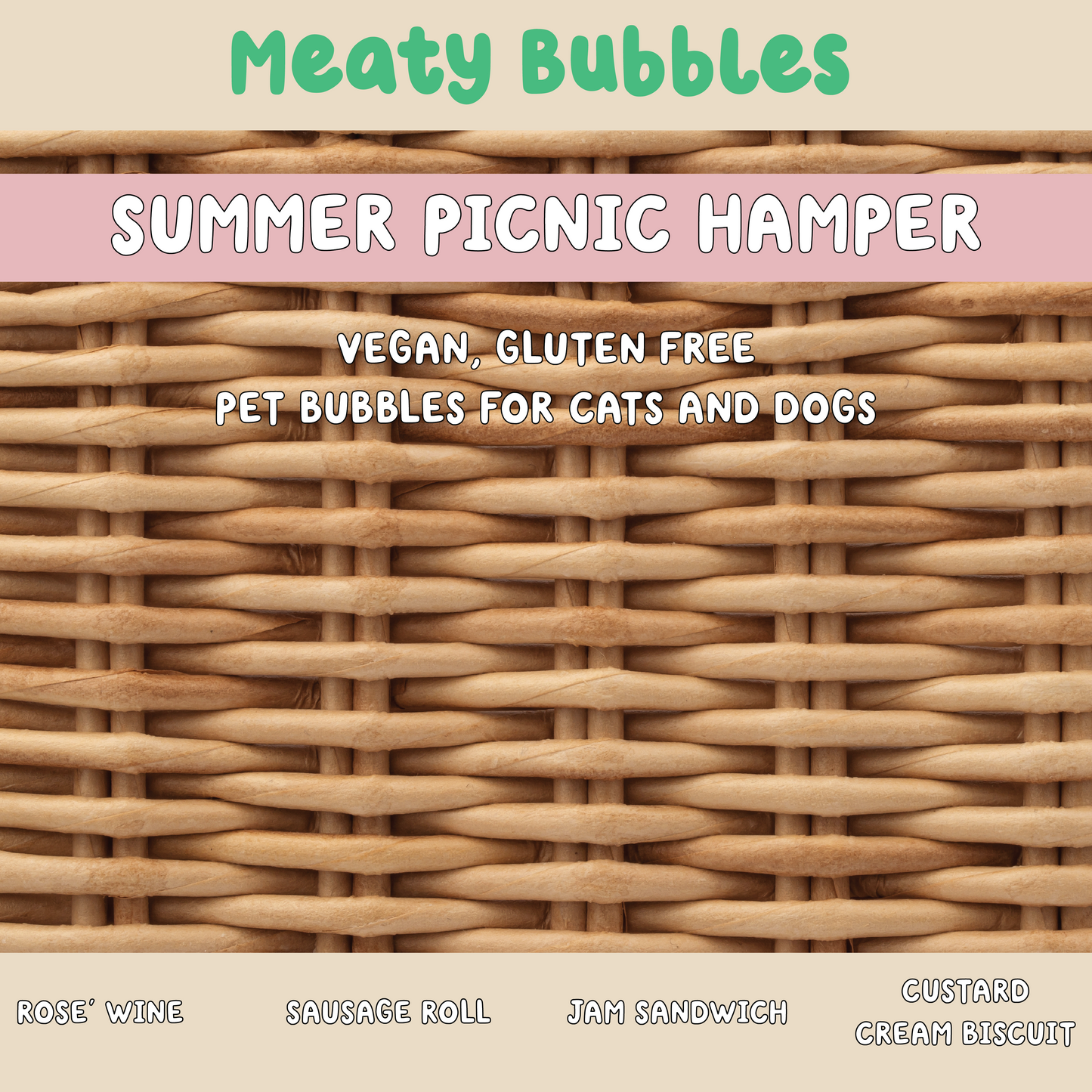Summer picnic box 4 x 150ml English picnic flavours